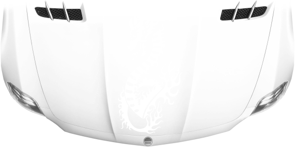 Preview: Autotattoo Motorhaube Drache Abraxas Preview: Autotattoo Motorhaube Drache Abraxas