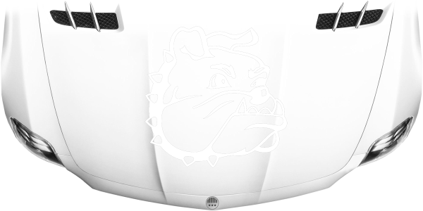 Preview: Autoaufkleber Englische Bulldogge