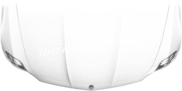 Wunschtextaufkleber für die Motorhaube Nr. 12