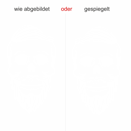 Preview: Motorhaubendekor Hipster