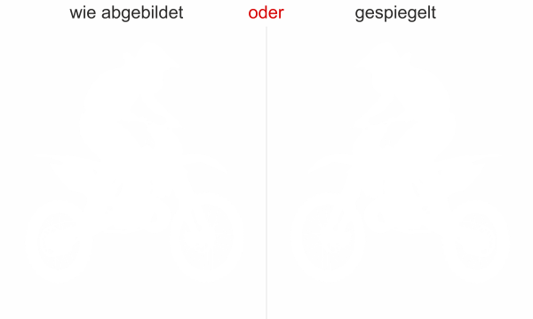 Preview: Motorhaubendekor Motocross