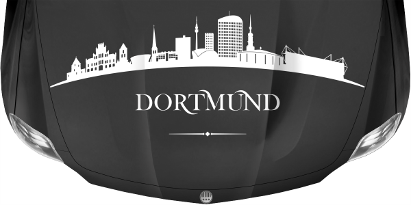 Motorhaubendekor Skyline Dortmund