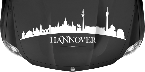 Preview: Motorhaubendekor Skyline Hannover Preview: Motorhaubendekor Skyline Hannover