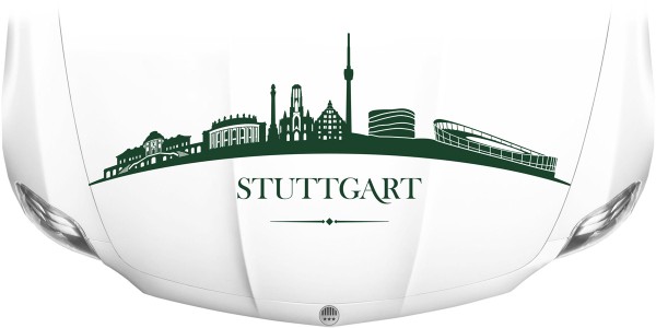 Preview: Motorhaubendekor Skyline Stuttgart Preview: Motorhaubendekor Skyline Stuttgart