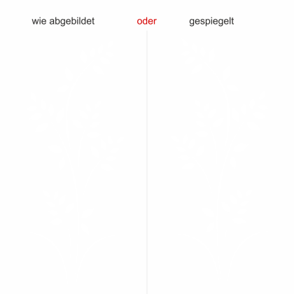 Preview: Motorhaubenaufkleber Blätterzweig Preview: Motorhaubenaufkleber Blätterzweig