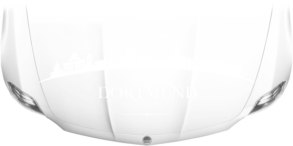 Motorhaubendekor Skyline Dortmund