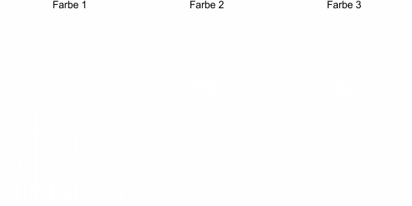Motorhaubenaufkleber Bunte Pusteblume