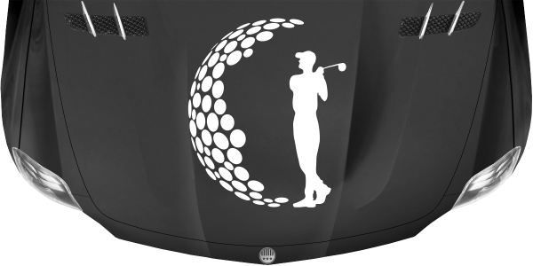 Motorhaubendekor Golf