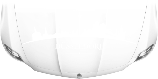 Motorhaubendekor Skyline Düsseldorf