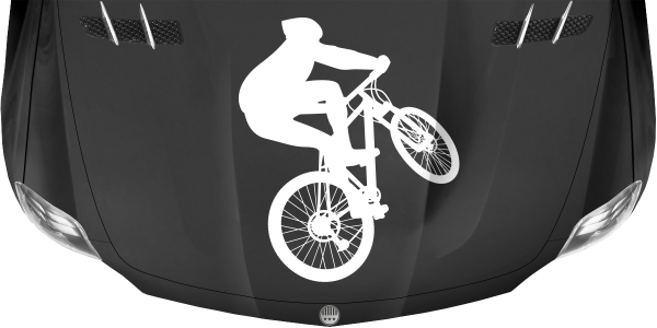 Preview: Mountainbiker Kühlerhaube