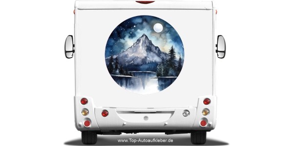 Preview: Nachtpanorama im Gebirge (in 3 Varianten erhältlich) Preview: Nachtpanorama im Gebirge (in 3 Varianten erhältlich)