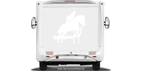 Preview: Pferdeaufkleber-Dressurreiten