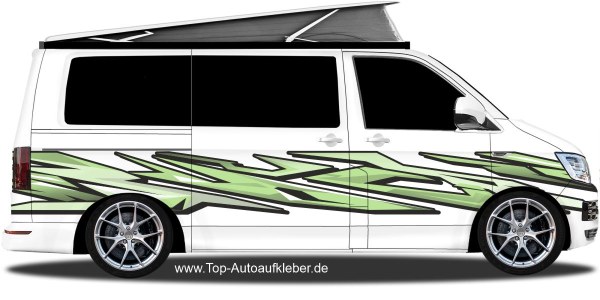 Reisemobil Zierstreifen Grafitti Design