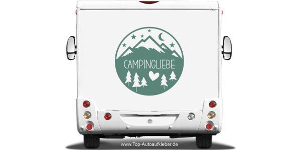Preview: Reisemobilaufkleber Campingliebe