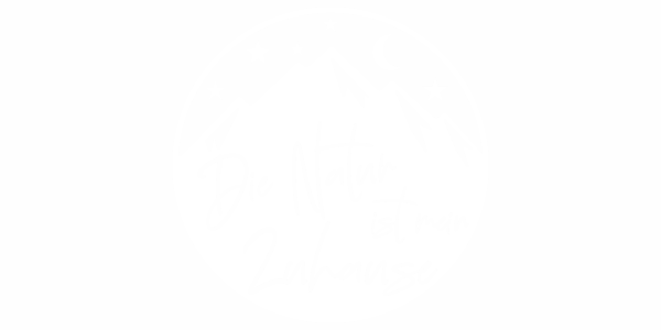 Reisemobilaufkleber Die Natur ist mein Zuhause
