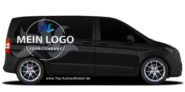 Preview: Seitenaufkleber Mehrfarbiges Firmenlogo | Set für beide Fahrzeugseiten Preview: Seitenaufkleber Mehrfarbiges Firmenlogo | Set für beide Fahrzeugseiten