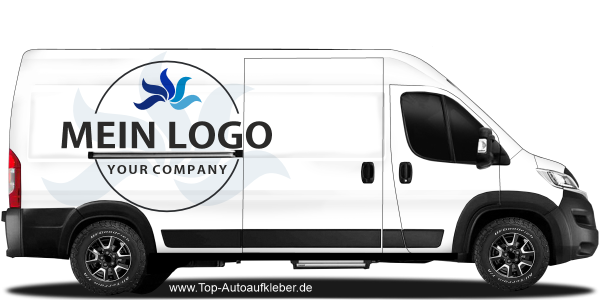 Preview: Seitenaufkleber Mehrfarbiges Firmenlogo | Set für beide Fahrzeugseiten Preview: Seitenaufkleber Mehrfarbiges Firmenlogo | Set für beide Fahrzeugseiten