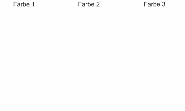 Seitendekor Ornament + Schmetterling | Set für beide Fahrzeugseiten
