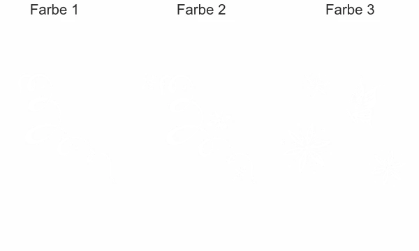 Seitendekor Ornament + Schmetterling | Set für beide Fahrzeugseiten