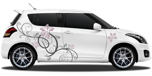 Preview: Seitendekor Styling Ornament | Set für beide Fahrzeugseiten