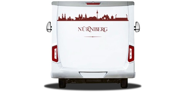 Skyline Nürnberg für Camper