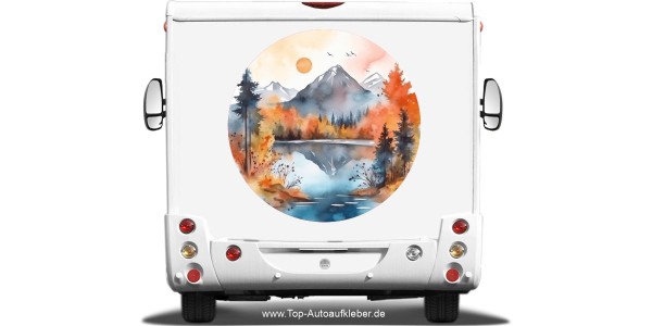 Preview: Sonnenuntergang im Gebirge (in 8 Varianten erhältlich) Preview: Sonnenuntergang im Gebirge (in 8 Varianten erhältlich)