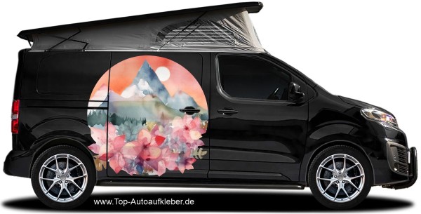 Preview: Sonnenuntergang im Gebirge (in 8 Varianten erhältlich) Preview: Sonnenuntergang im Gebirge (in 8 Varianten erhältlich)