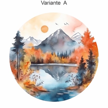 Preview: Sonnenuntergang im Gebirge (in 8 Varianten erhältlich) Preview: Sonnenuntergang im Gebirge (in 8 Varianten erhältlich)