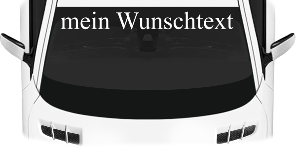 Preview: Sticker mit Wunschtext Nr. 17