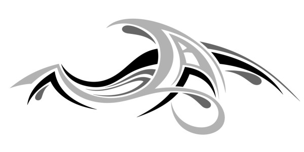 Tribal Aufkleber Wave | Set für beide Fahrzeugseiten