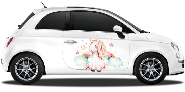 Einhorn Aufkleber fürs Auto