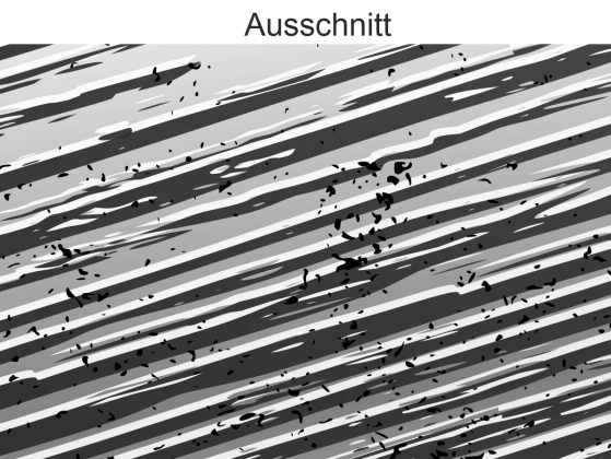 Wohnmobil Aufkleber Bergwelt Schraffur