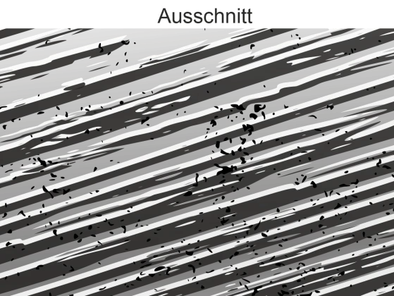 Wohnmobil Aufkleber Bergwelt Schraffur