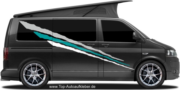 Preview: Wohnmobil Zierstreifen | Set für beide Fahrzeugseiten