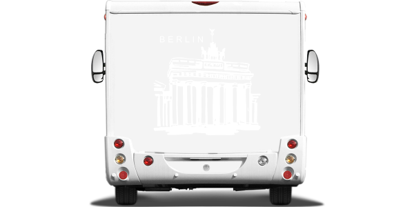 Preview: Wohnmobilaufkleber Berlin Brandenburger Tor Preview: Wohnmobilaufkleber Berlin Brandenburger Tor