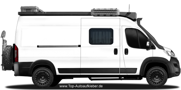 Preview: Wohnmobilaufkleber Landschaft mit Bergsee | Set für beide Fahrzeugseiten Preview: Wohnmobilaufkleber Landschaft mit Bergsee | Set für beide Fahrzeugseiten
