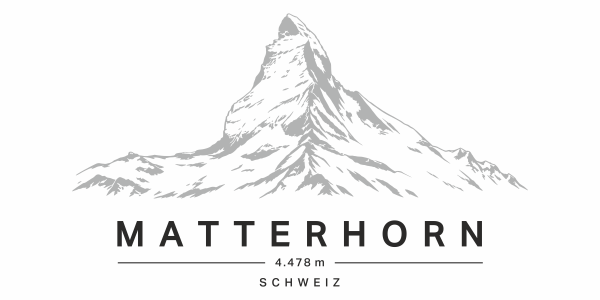 Wohnmobilaufkleber Matterhorn