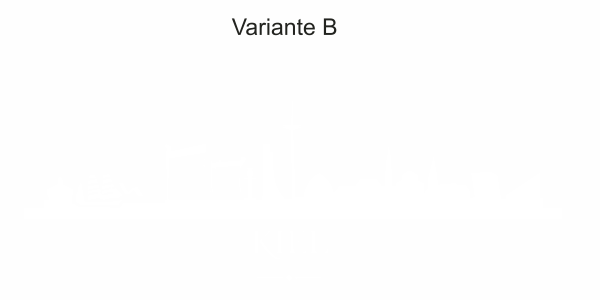 Wohnmobilaufkleber Skyline von Kiel