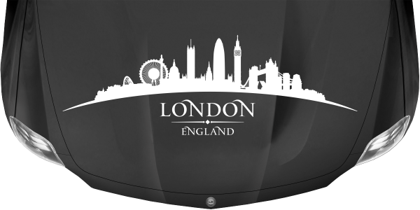 Preview: Wohnmobilaufkleber Skyline von London Preview: Wohnmobilaufkleber Skyline von London
