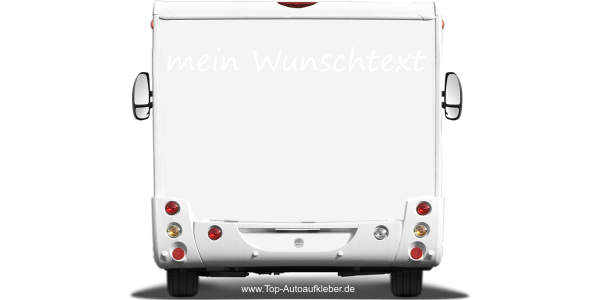 Preview: Wohnmobilaufkleber Wunschtext | 11
