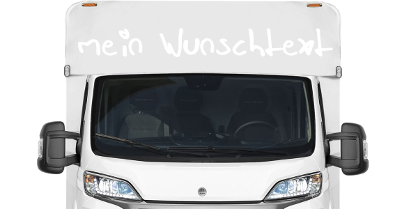 Preview: Wohnmobilaufkleber Wunschtext | 12