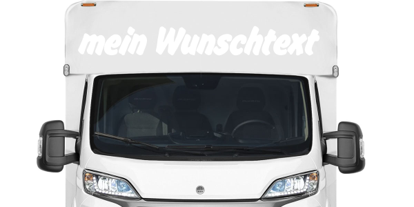 Preview: Wohnmobilaufkleber Wunschtext | 13