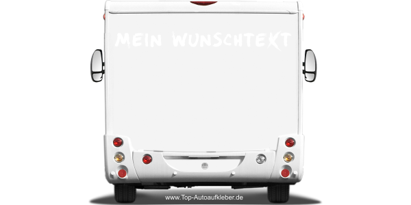 Preview: Wohnmobilaufkleber Wunschtext | 14