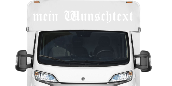 Preview: Wohnmobilaufkleber Wunschtext | 16