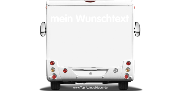 Preview: Wohnmobilaufkleber Wunschtext | 17