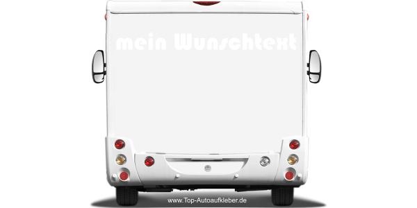 Preview: Wohnmobilaufkleber Wunschtext | 19