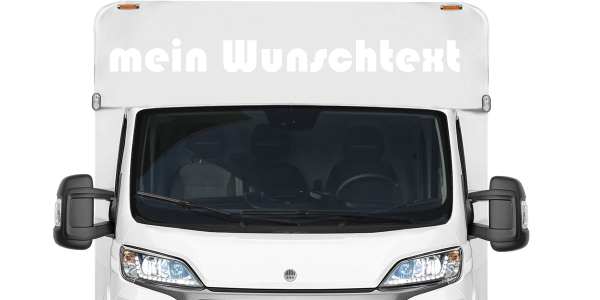 Preview: Wohnmobilaufkleber Wunschtext | 19