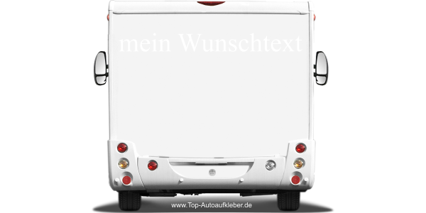 Preview: Wohnmobilaufkleber Wunschtext | 20