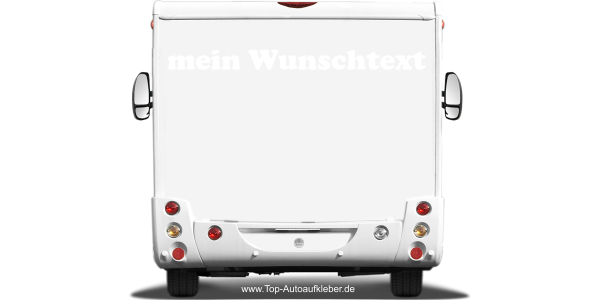 Preview: Wohnmobilaufkleber Wunschtext | 21