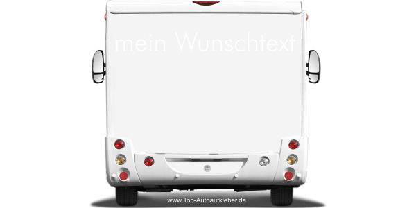 Preview: Wohnmobilaufkleber Wunschtext | 22
